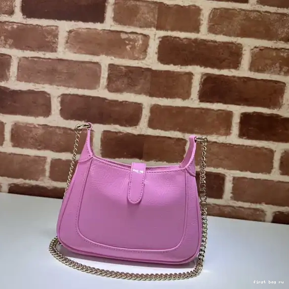 First bag ru JACKIE GUCCI SHOULDER BAG-19.5*18*3.5CM 0626